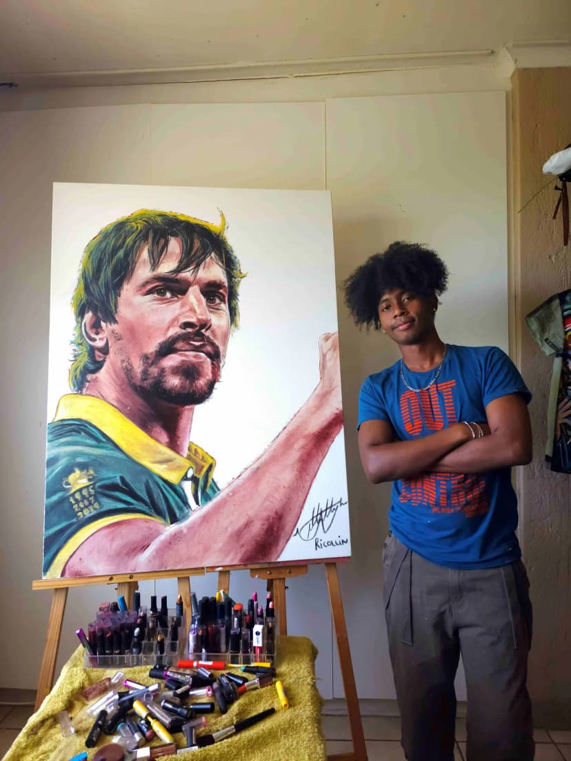 A DASHING ADDITION TO ARTIST RICOLLIN MOODLEY’S CREATIVE JOURNEY