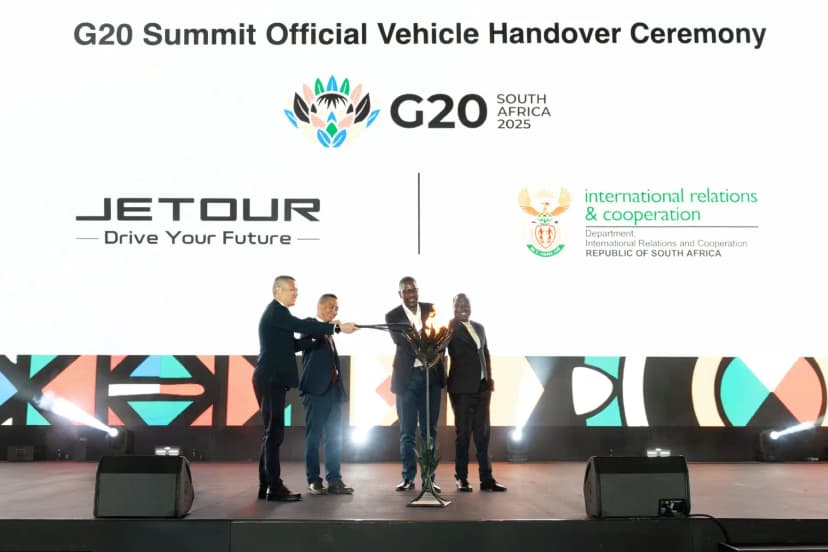 NEW JETOUR T-SERIES TO BE USED AS CONVOY VEHICLES AT G20