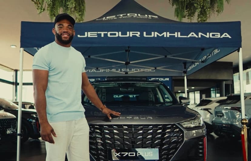 Rising Springbok Talent, Vincent Tshituka, Joins Jetour as Brand Influencer