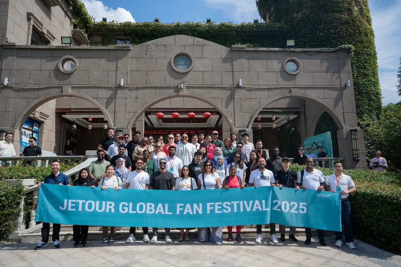 Jetour South Africa delegation joins celebrations at Jetour’s 8th Global Fan Festival