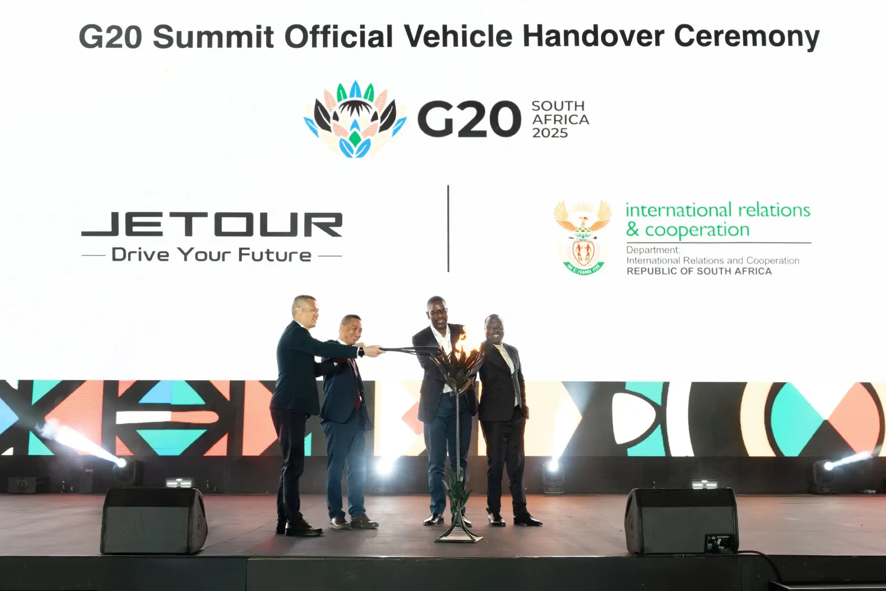 NEW JETOUR T-SERIES TO BE USED AS CONVOY VEHICLES AT G20